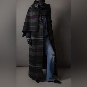 Stylein Scandinavian TIMMELE COAT - CHECK / LARGE / $695 / WORN 2x’s